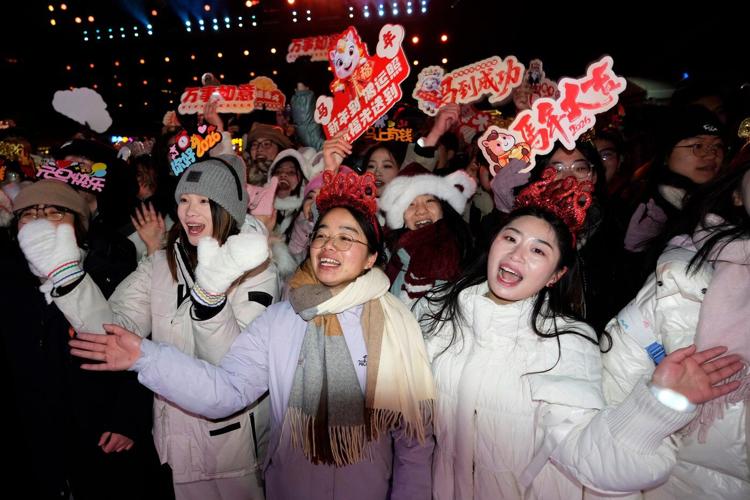 Photos of New Year's celebrations across the globe