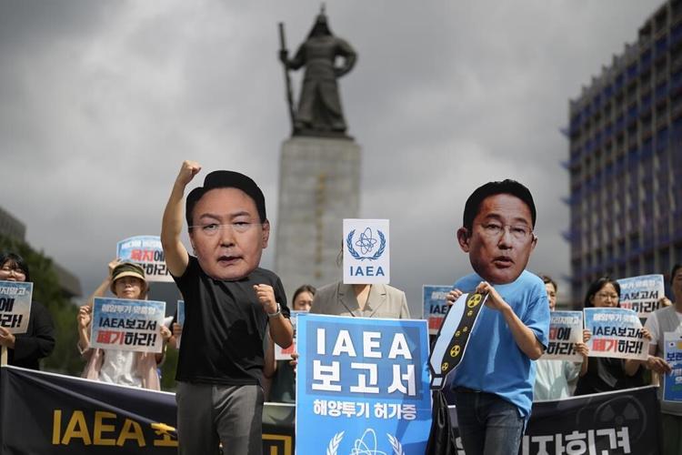 IAEA chief visits Fukushima before radioactive water is released