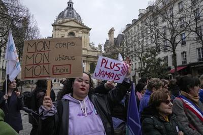 France becomes the only country to explicitly guarantee abortion as a constitutional right