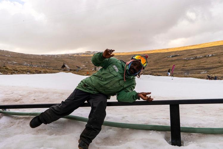Ski enthusiasts flock to sub-Saharan Africa and a snowy mountain resort in Lesotho