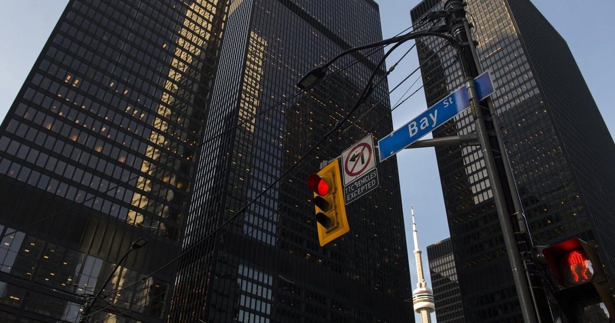 S&P/TSX composite up more than 100 points, U.S. stock markets also higher