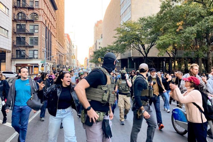 Immigration agents conducting sweep on NYC's famed Canal Street confronted by protesters