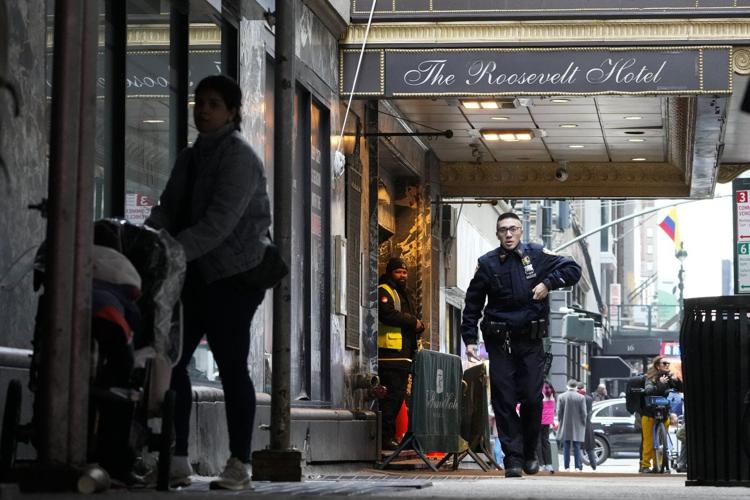 New York City is set to close a controversial migrant shelter at the Roosevelt Hotel