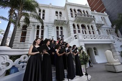 From ashes and debris, iconic Beirut museum reopens 3 years after massive damage from port blast