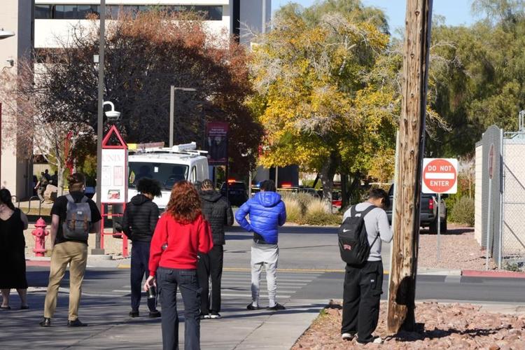 Las Vegas sheriff says at least 3 victims in university campus shootings, though conditions unknown