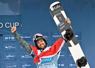 Quebec's Eliot Grondin takes home gold at snowboard cross World Cup