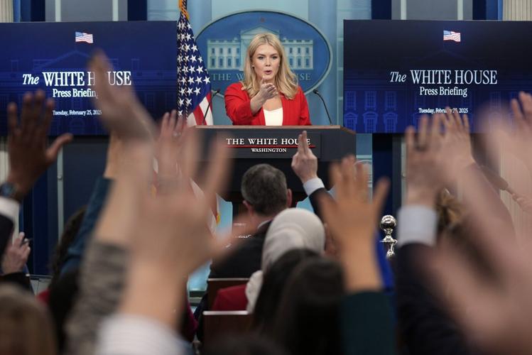 The White House says it 'will determine' which news outlets cover Trump, rotating traditional ones