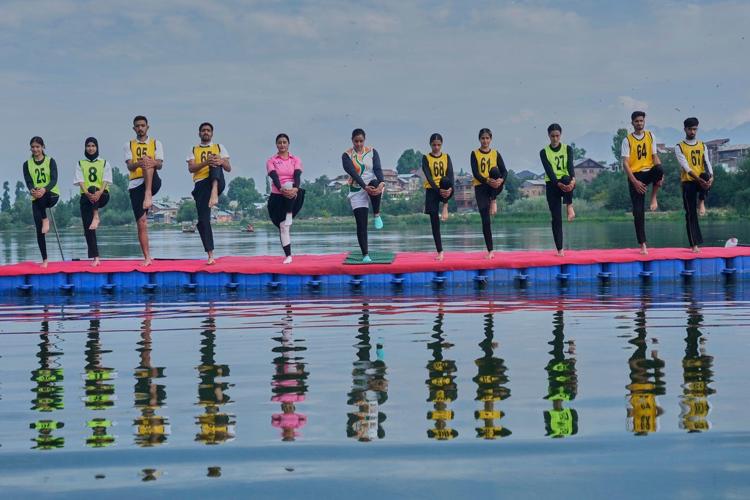 Photo highlights from the International Yoga Day