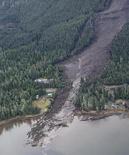 Search resumes for 3 missing people after landslide rips through remote Alaska fishing community