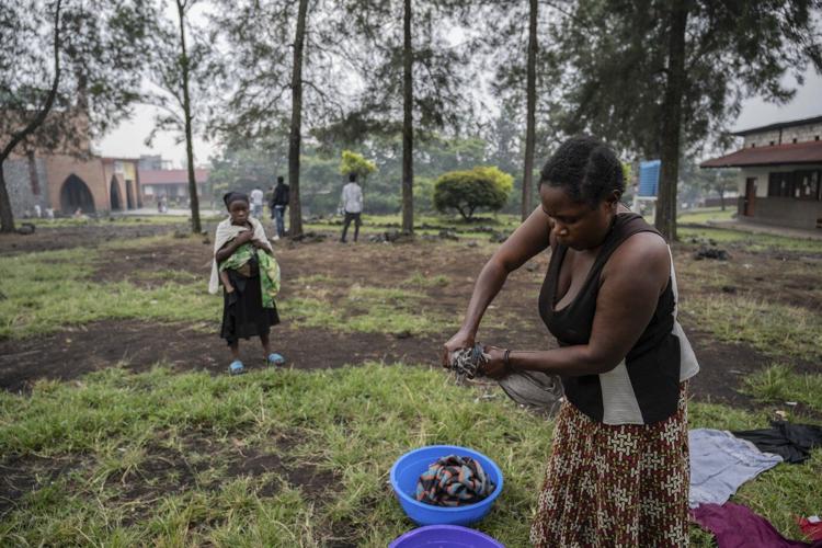 A family fleeing violence in eastern Congo sees little hope as rebels grab more land