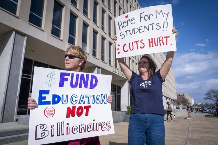 Civil rights groups say push to dismantle Education Department will undo hard-won gains