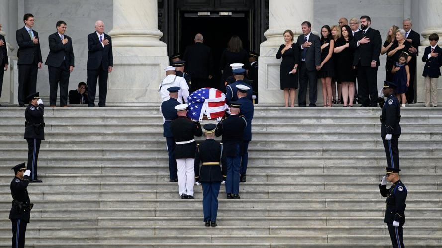 Lindsey Graham's funeral drawing Trump remarks and world leaders in Washington