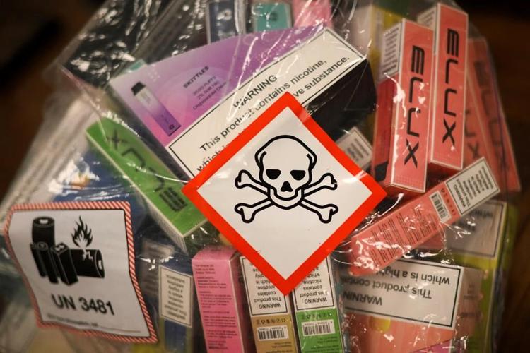 The UK will ban disposable vapes and curb candy-flavored e-cigarettes that attract children under 18