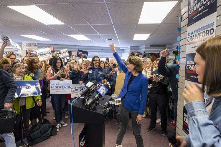 Wisconsin Supreme Court candidates make final push amid high spending, voting