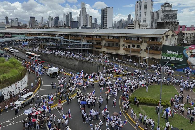 Thousands march over concern Panama bending to US government