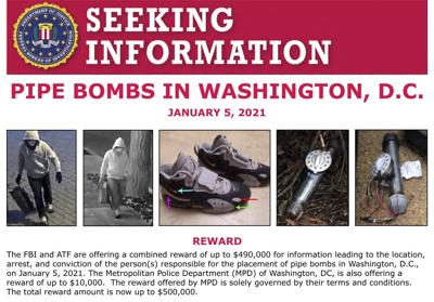FBI releases new video of a suspect planting a pipe bomb near DNC offices on eve of the Capitol riot