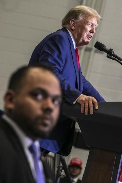 Trump calls Biden the 'destroyer' of democracy despite his own efforts to overturn 2020 election