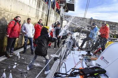 Cole Brauer becomes first American woman to race sailboat alone and nonstop around world