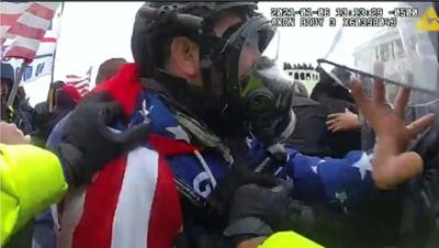 Man insults judge who sentenced him to 12 years in prison for attacking police during Capitol riot