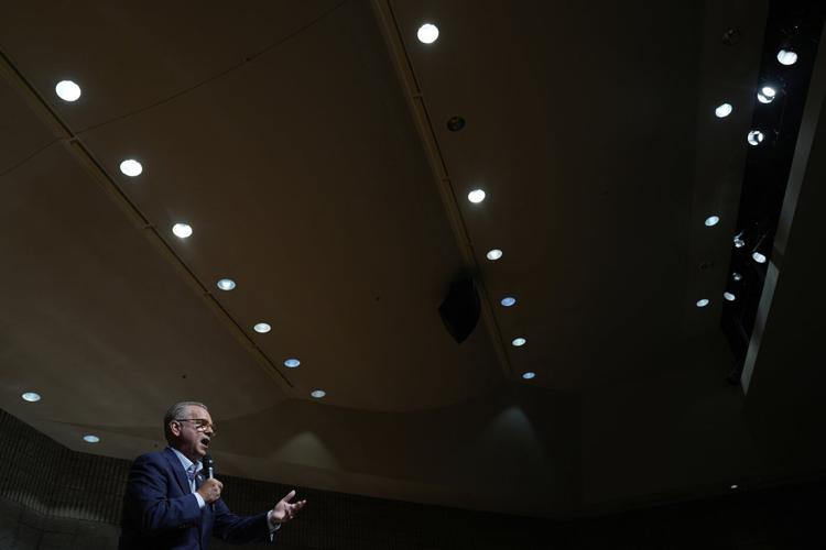 And now for something different, civility unfolds in a Missouri GOP congressman's town hall