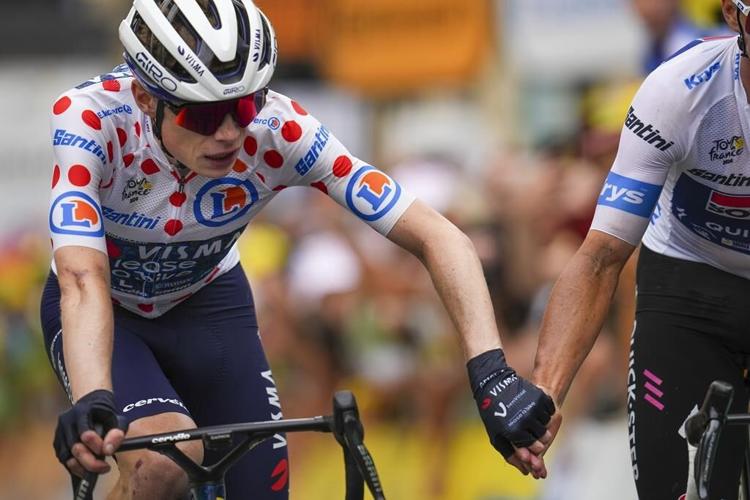 Pogacar closing in on third Tour de France title after dominant win in the Alps