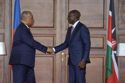 A gang leader in Haiti is injured in a shootout with Haitian and Kenyan police