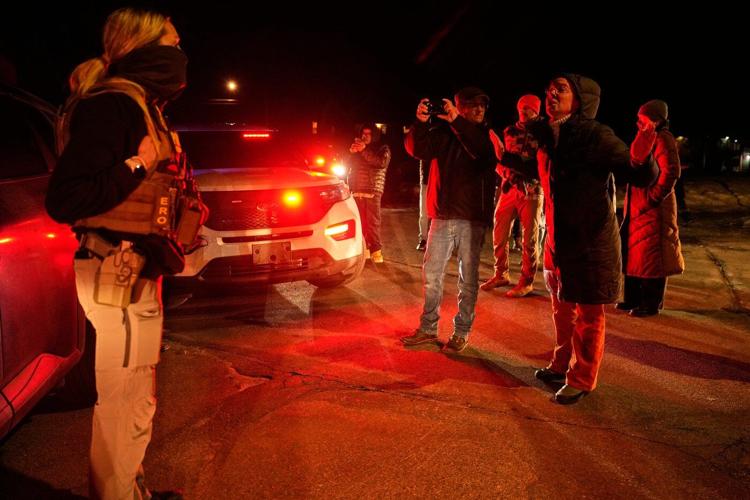 Photos of tensions between federal officers and locals in Minneapolis