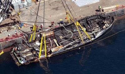 Captain of burning dive boat pleads not guilty in 34 deaths