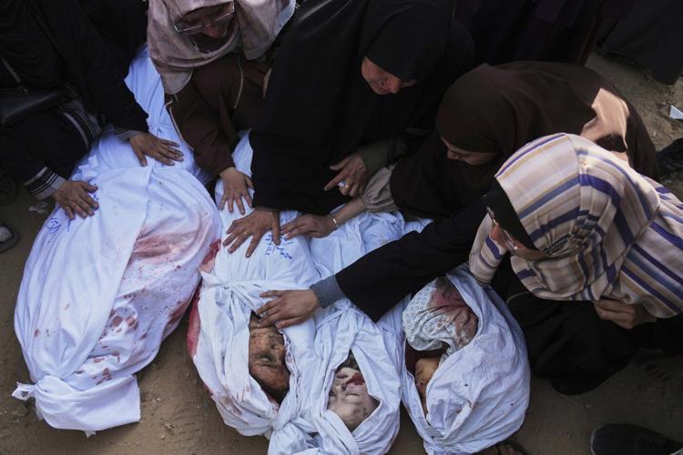 Israeli airstrikes in Gaza kill 70 people, including 22 children, health officials say