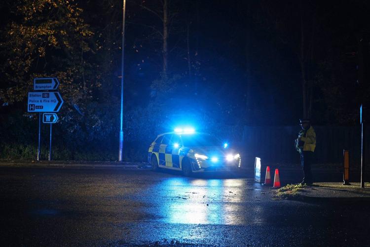 British police say multiple people were stabbed on a train near Cambridge and 2 individuals arrested