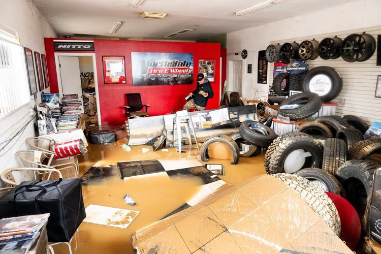 Flash flooding in northern California leads to soaked roads, water rescues and 1 death