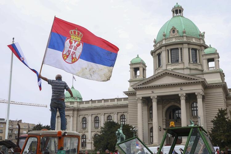 PHOTO COLLECTION: Serbia Protest Tensions