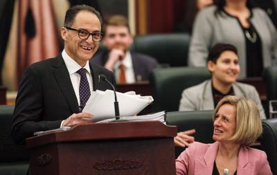 Criticism of the number of tax raises under Alberta NDP uses figures that include mostly fees, fines