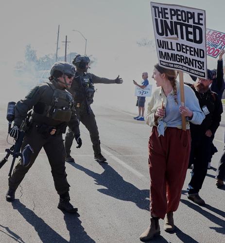 Arizona congresswoman claims she was pepper sprayed during federal operation