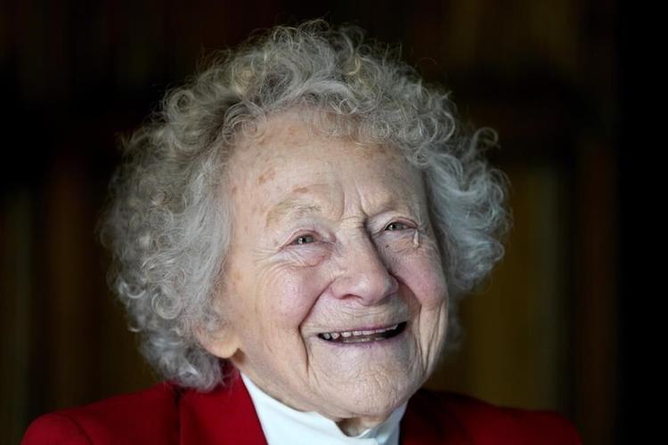 Dorothea Barron watched over men who tested portable harbors for D-Day