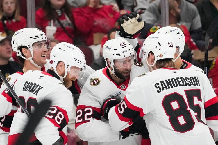 Connor Bedard nets first hat trick as Blackhawks whip Senators 7-3