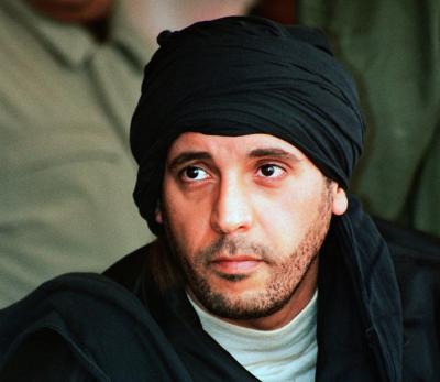 Lebanese authorities release son of late Libyan leader Moammar Gadhafi on bail