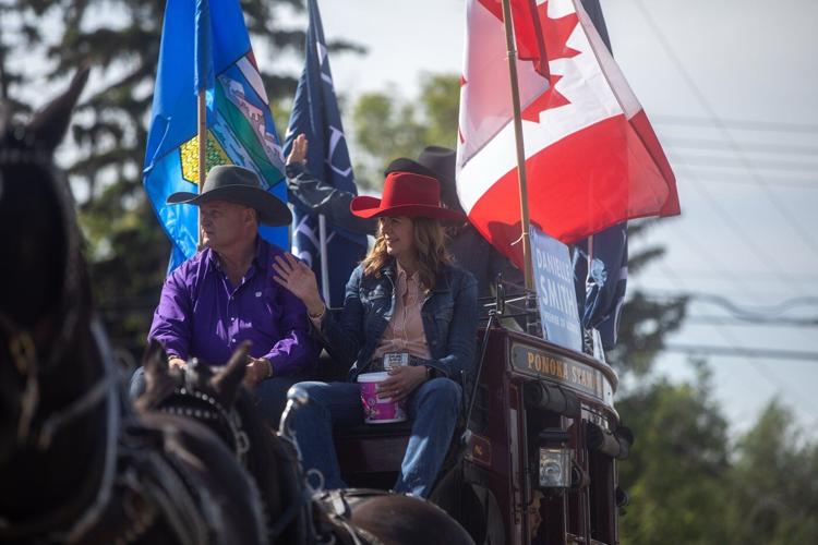 Duelling symbols: Alberta and Canada flags creating division ahead of referendum