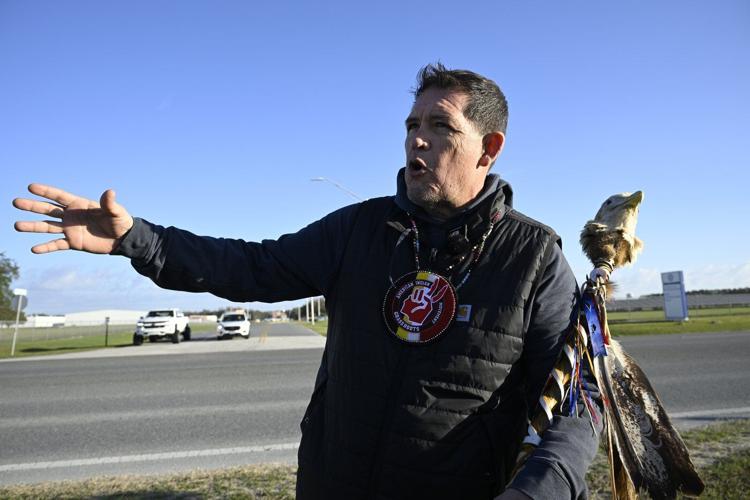 Leonard Peltier leaves prison after Biden commuted his sentence in the killing of two FBI agents