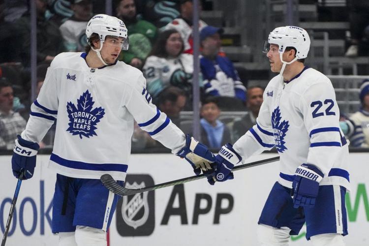 Toronto goalie Anthony Stolarz leads Maple Leafs to 3-1 win over Kraken