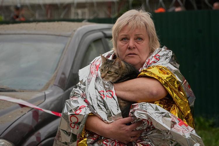 Russian missile and drone attack on Ukraine's capital kills at least 10
