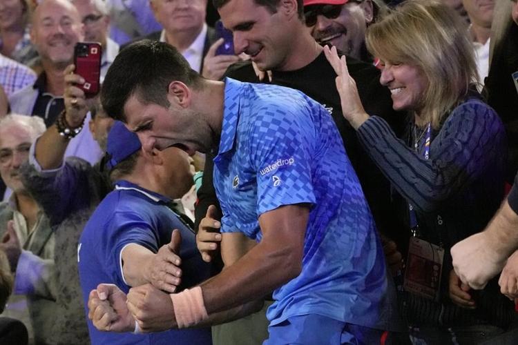 Djokovic beats Tsitsipas for 10th Australian Open, 22nd Slam