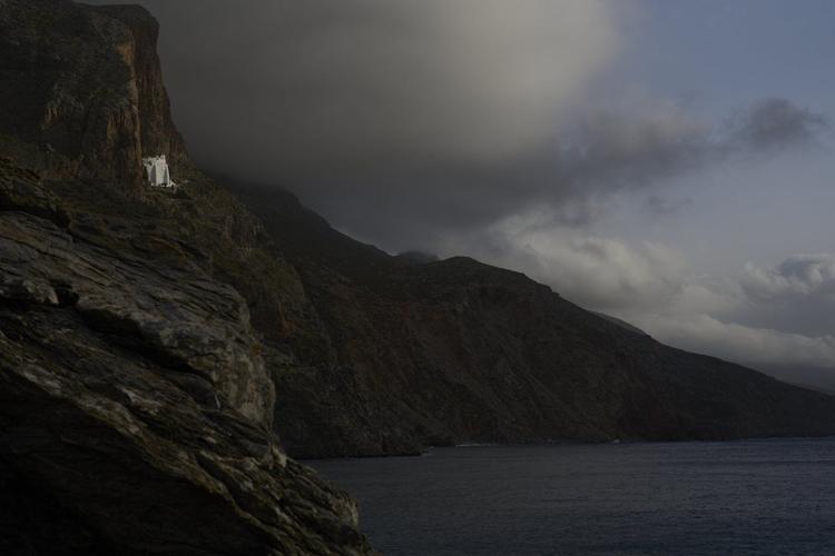 PHOTO ESSAY: In a Greek island monastery, a monk has kept together faith and community for 50 years