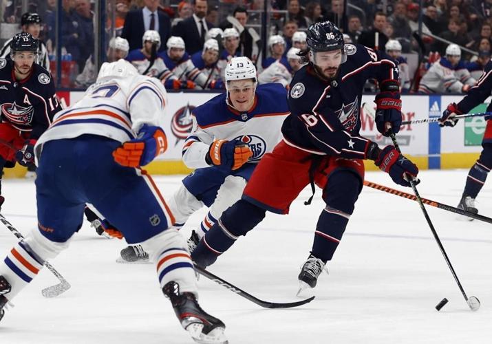 Roslovic's 3rd period goals lift Blue Jackets over Edmonton
