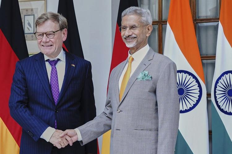 German foreign minister seeks India's help to bring ally Russia into Ukraine peace talks
