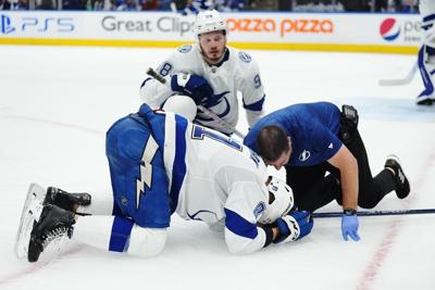 Maple Leafs' Bunting to have hearing for hit on Lightning's Cernak