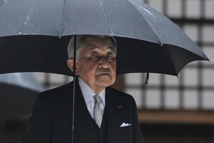 Japan's former Emperor Akihito hospitalized to adjust his heart medication