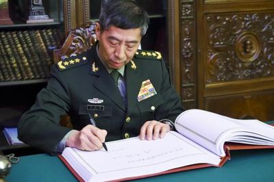 China's military chief vows to bolster ties with Russia