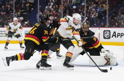 Golden Knights down Canucks 4-3, grab top spot in Western Conference
