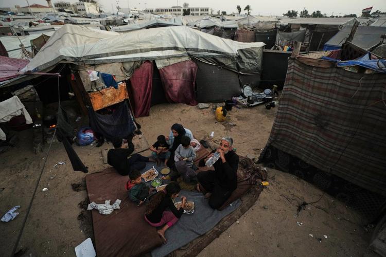 How one displaced family in Gaza is observing Ramadan's first day under a fragile ceasefire deal
